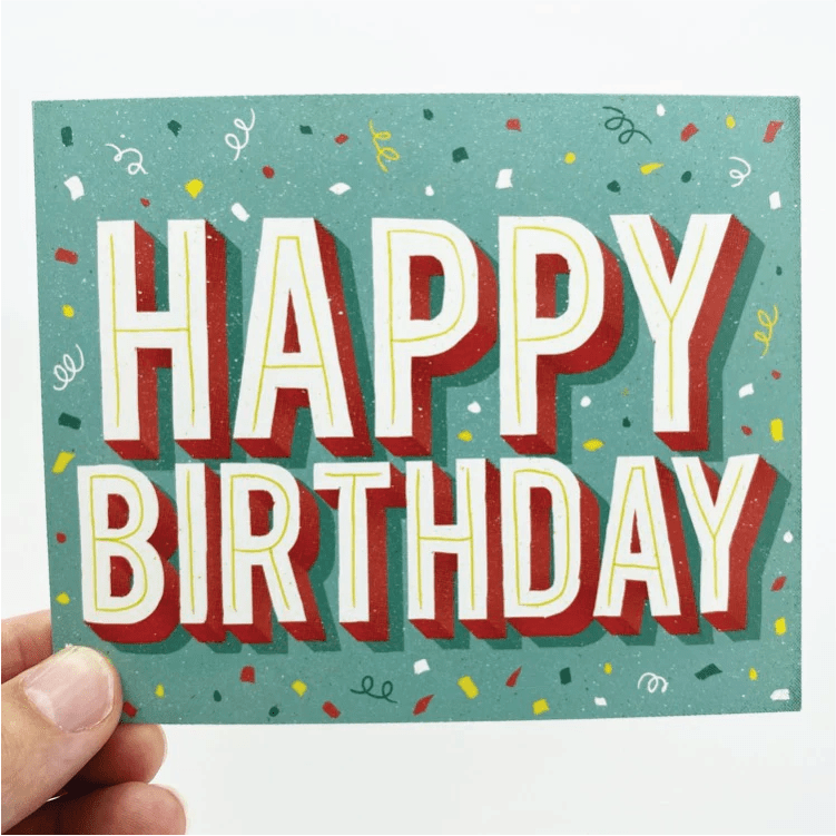 Happy Birthday Glitter Trap - ๐๐ Surprise Glitter Prank (3 Pack)