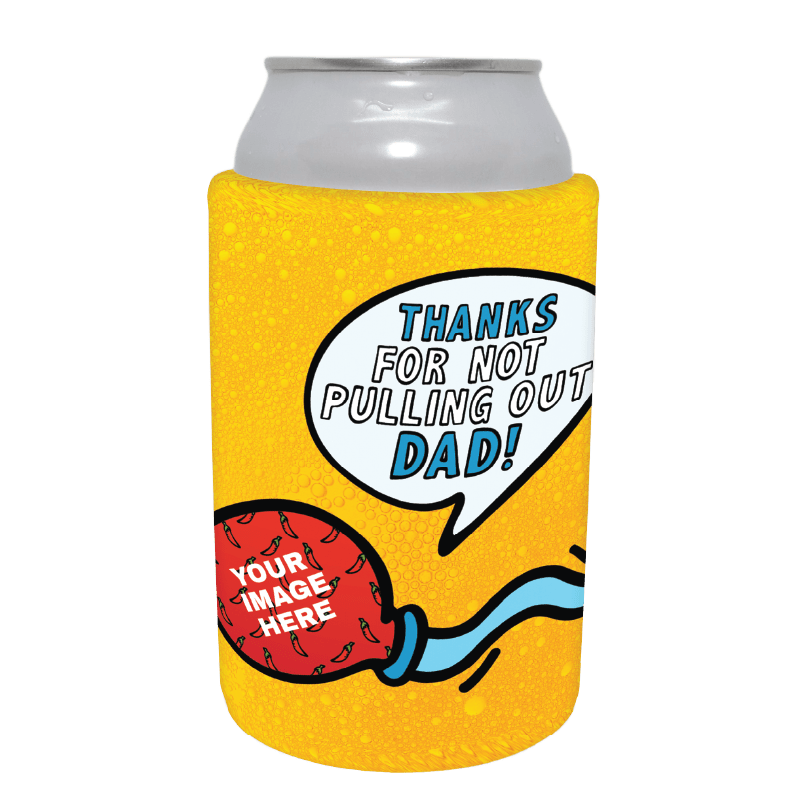 Happy Swimmer Dad 💦 - Personalised Stubby Holder