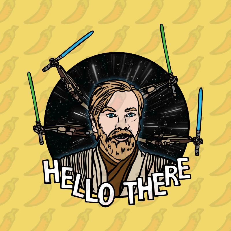 Hello There! 👋 - Unisex Hoodie