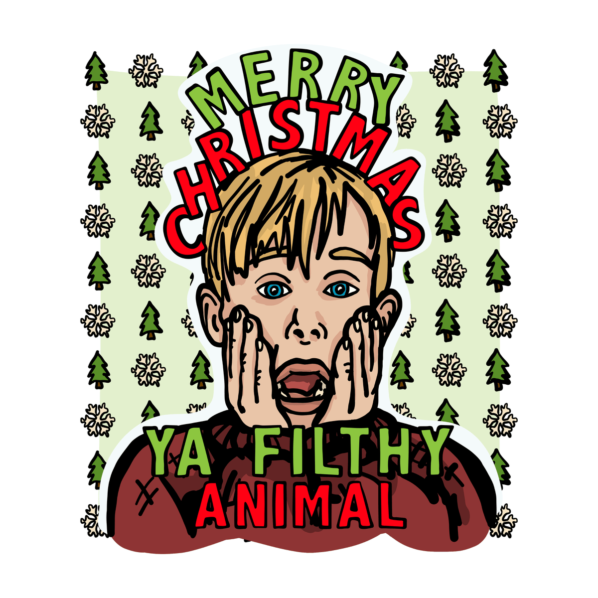 Home Alone Christmas 🏠🎅 - Women's T Shirt