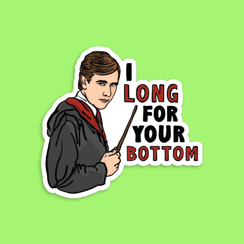 I Long for your Bottom 🍑⚡ - Sticker