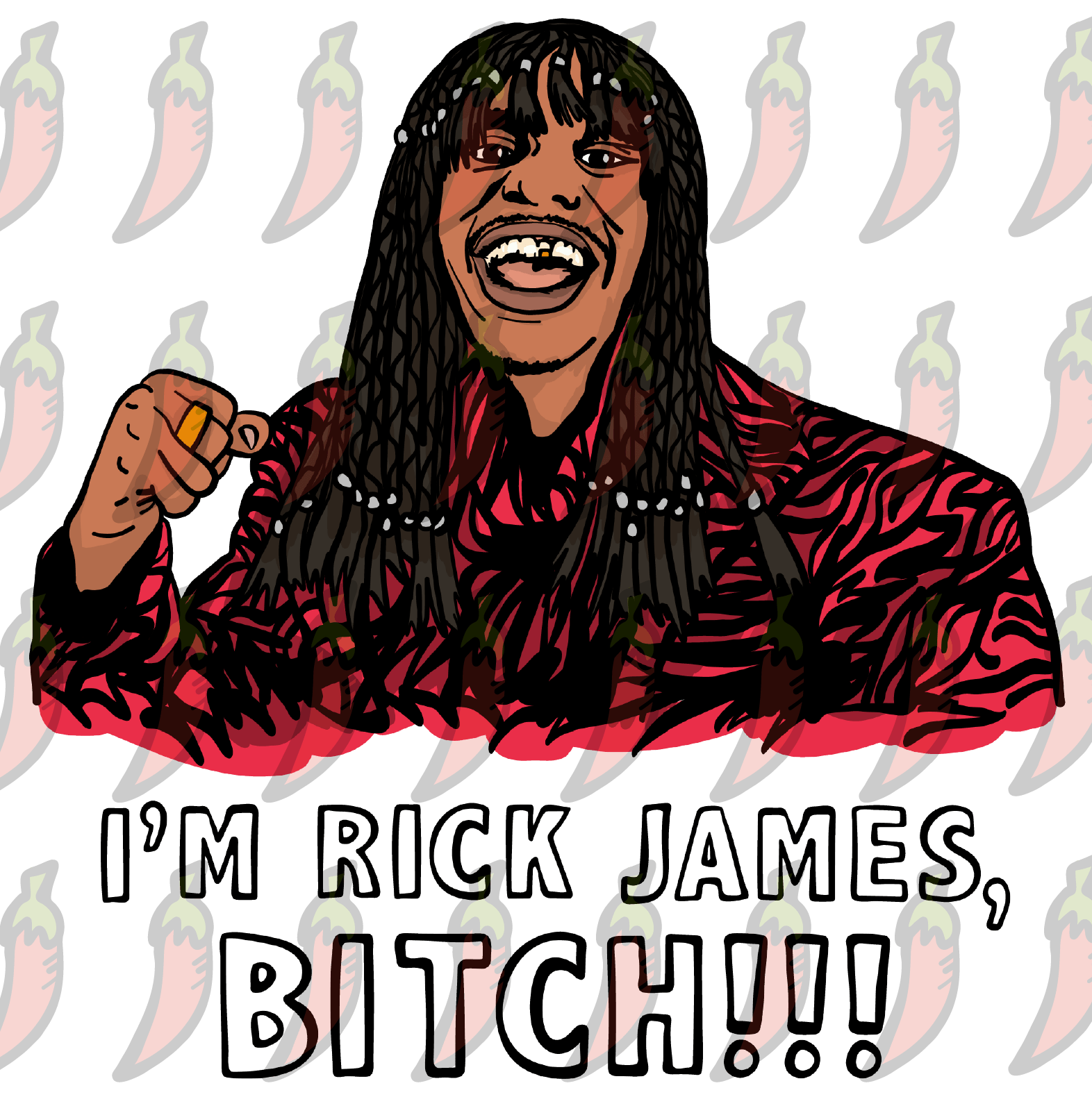 I'm Rick James ✋🏾 - Men's T Shirt