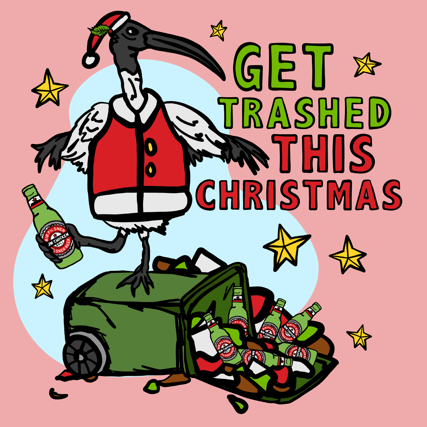 Ibis Christmas ๐๏ธ๐- Men's T Shirt