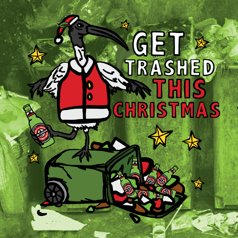 Ibis Christmas 🗑️🎄- Stubby Holder