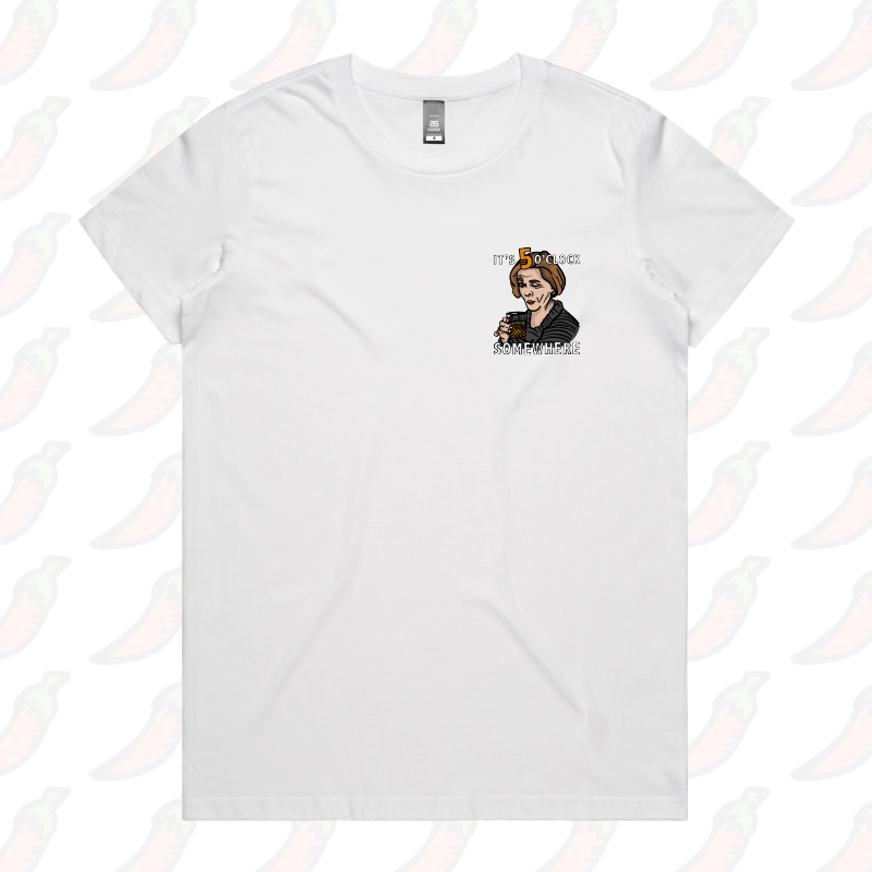 It's 5 o'clock Somewhere ⌚ - Women's T Shirt