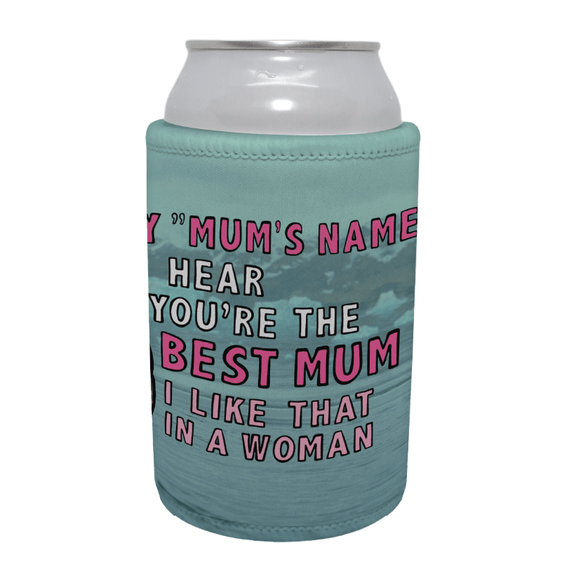 Jason Momoa Loves Your Mum 🐟 - Customisable Stubby Holder