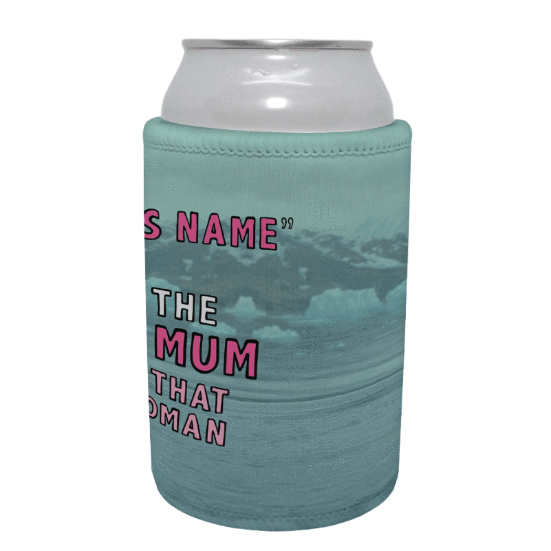Jason Momoa Loves Your Mum 🐟 - Customisable Stubby Holder