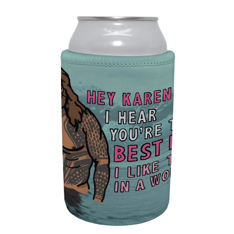Jason Momoa Loves Your Mum 🐟 - Customisable Stubby Holder