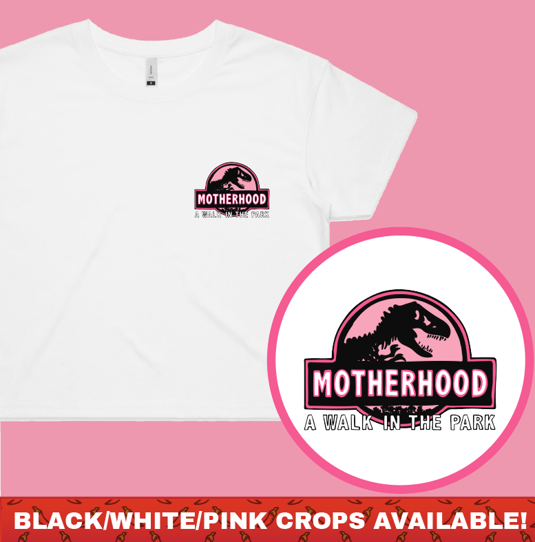 Jurassic Mum 🦖 - Women's Crop Top