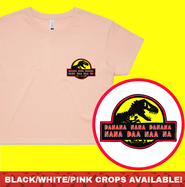 Jurassic Park Theme ๐ฆ - Women's Crop Top