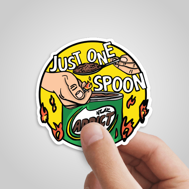 Just One Spoon ๐ฅ - Sticker