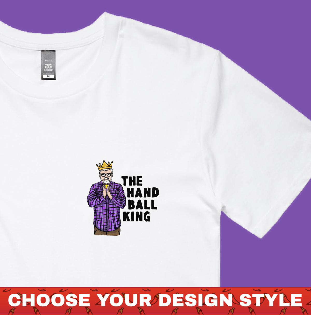 K Rudd Handball King 👑 - Men's T Shirt