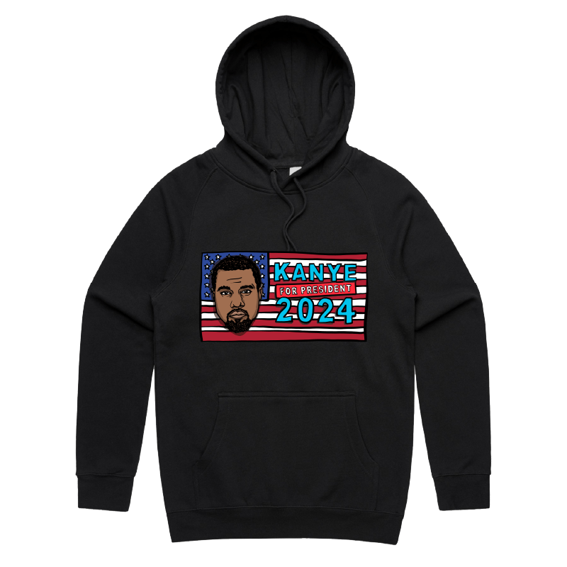 Kanye For President 2024 ๐ฝ - Unisex Hoodie