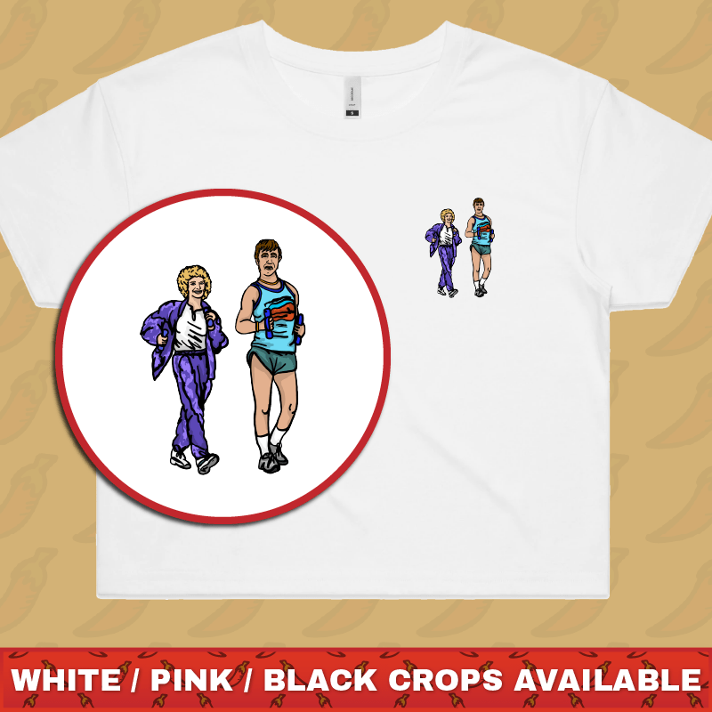 Kath & Kel 🚶♀️🚶♂️ - Women's Crop Top