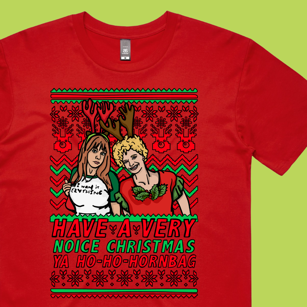 Kath & Kim Christmas Pattern ๐๐ โ Men's T Shirt