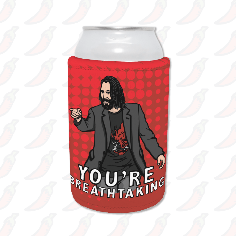 Keanu Breathtaking 👈 - Stubby Holder