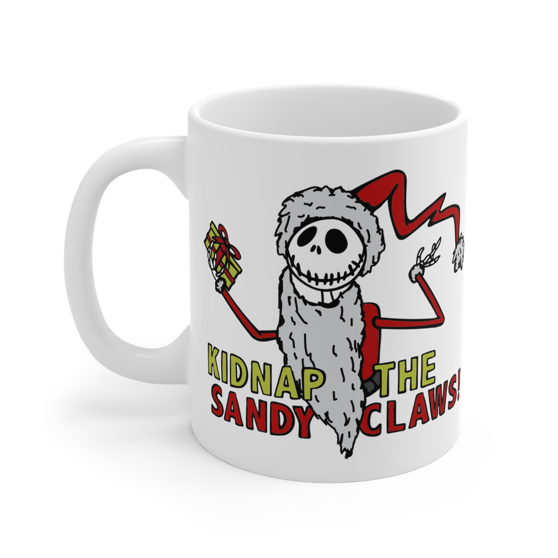 Kidnap the Sandy Claws 💀🎅 – Coffee Mug