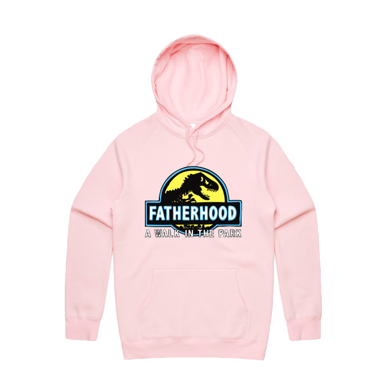 Large Front Design / Pink / S Jurassic Dad ๐ฆ - Unisex Hoodie