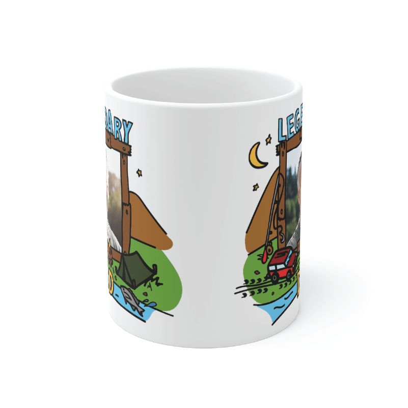 Legendary Dad (Outdoors) 🏕 - Customisable Coffee Mug