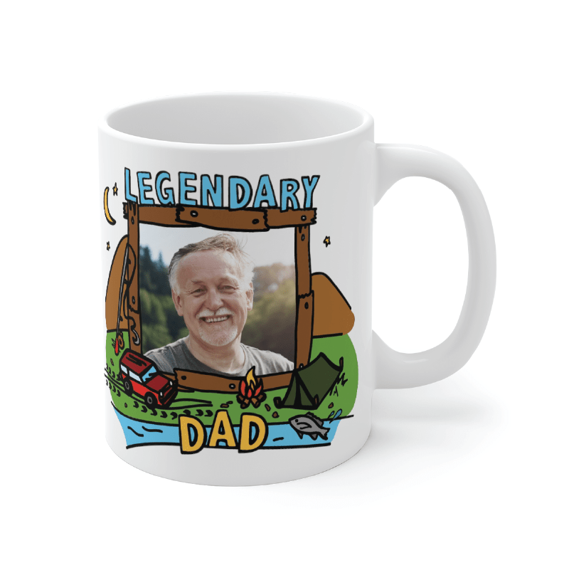 Legendary Dad (Outdoors) 🏕 - Customisable Coffee Mug