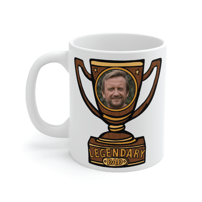 Legendary Dad (Trophy) 🏆 - Customisable Coffee Mug