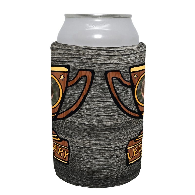 Legendary Dad (Trophy) 🏆 - Customisable Stubby Holder
