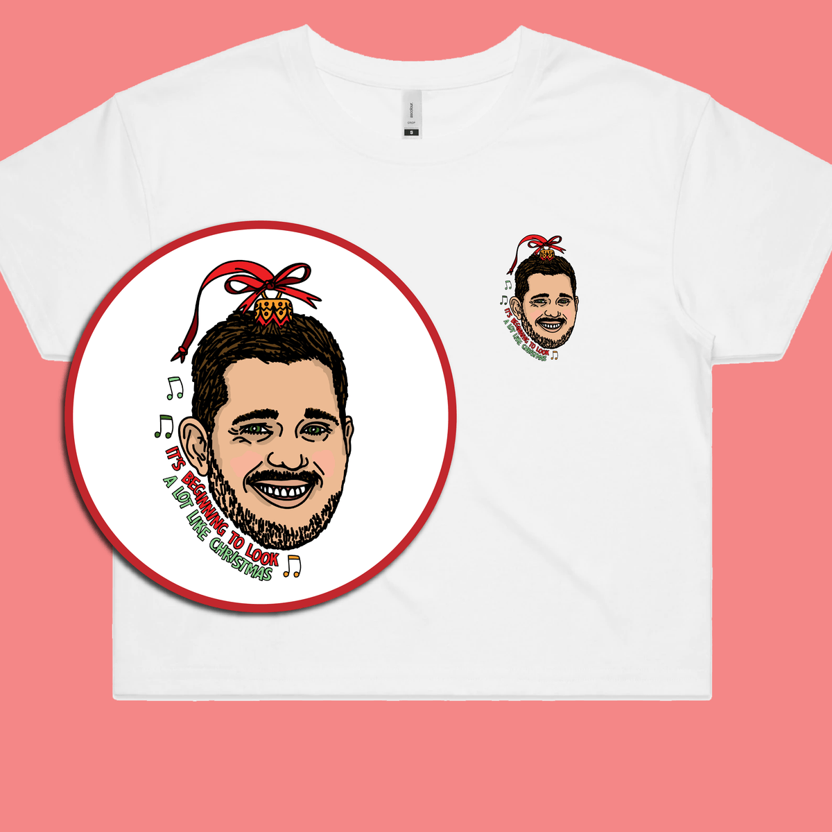 Michael Bauble 🎤🎄 –  Women's Crop Top