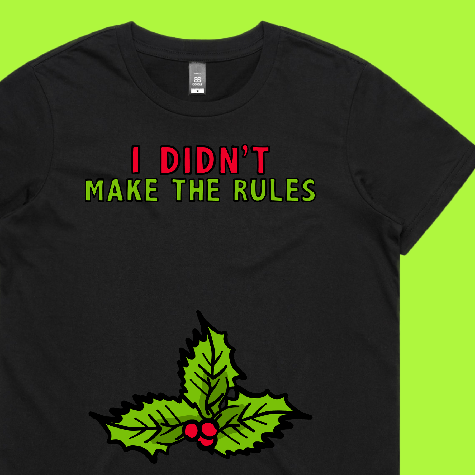 Mistletoe Rules 💋🎄 – Women's T Shirt