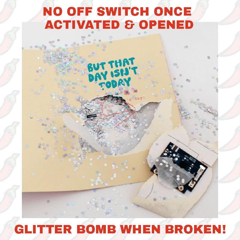 Mother's Day Endless Mum, Mummy, Mamma! 🔊 - Joker Greeting Prank Card (Glitter + Sound)