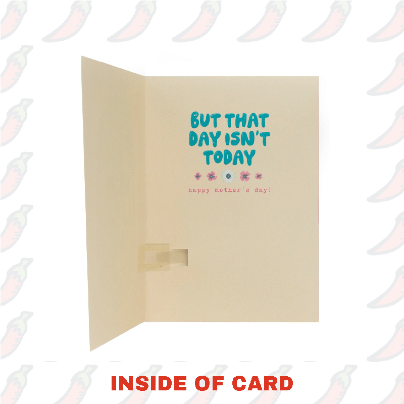 Mother's Day Endless Mum, Mummy, Mamma! 🔊 - Joker Greeting Prank Card (Glitter + Sound)