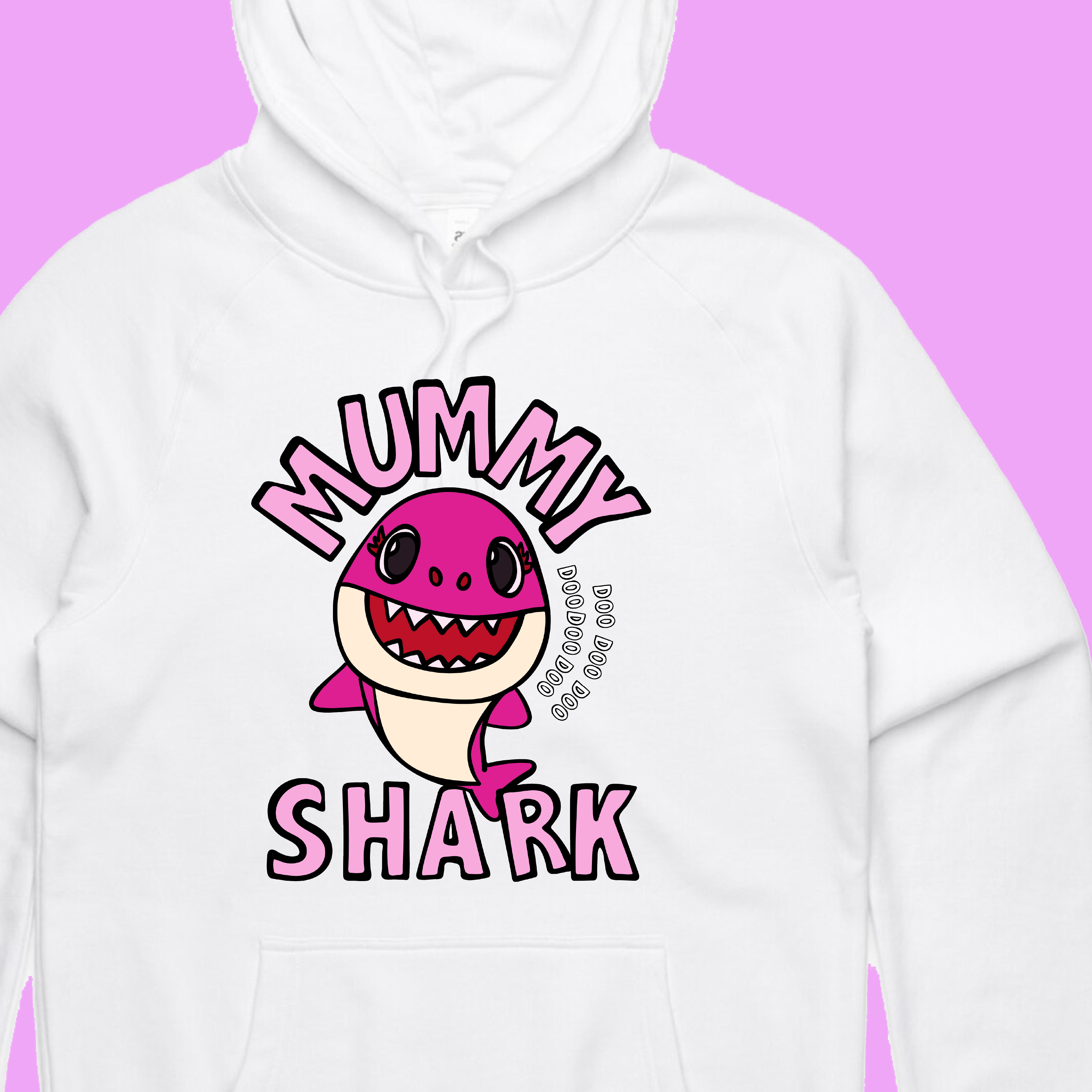 Mummy Shark Unisex Hoodie