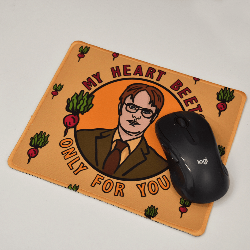 My Heart Beets For You ๐๐ฑ๏ธ - Mouse Pad