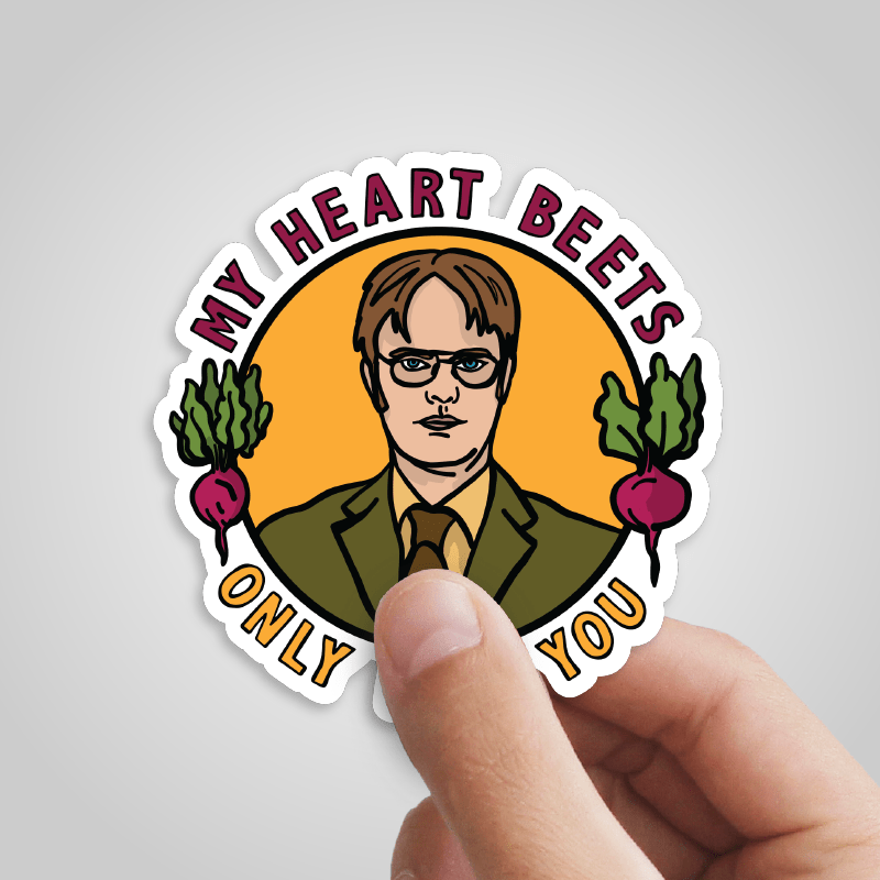 My Heart Beets For You 💓 - Sticker