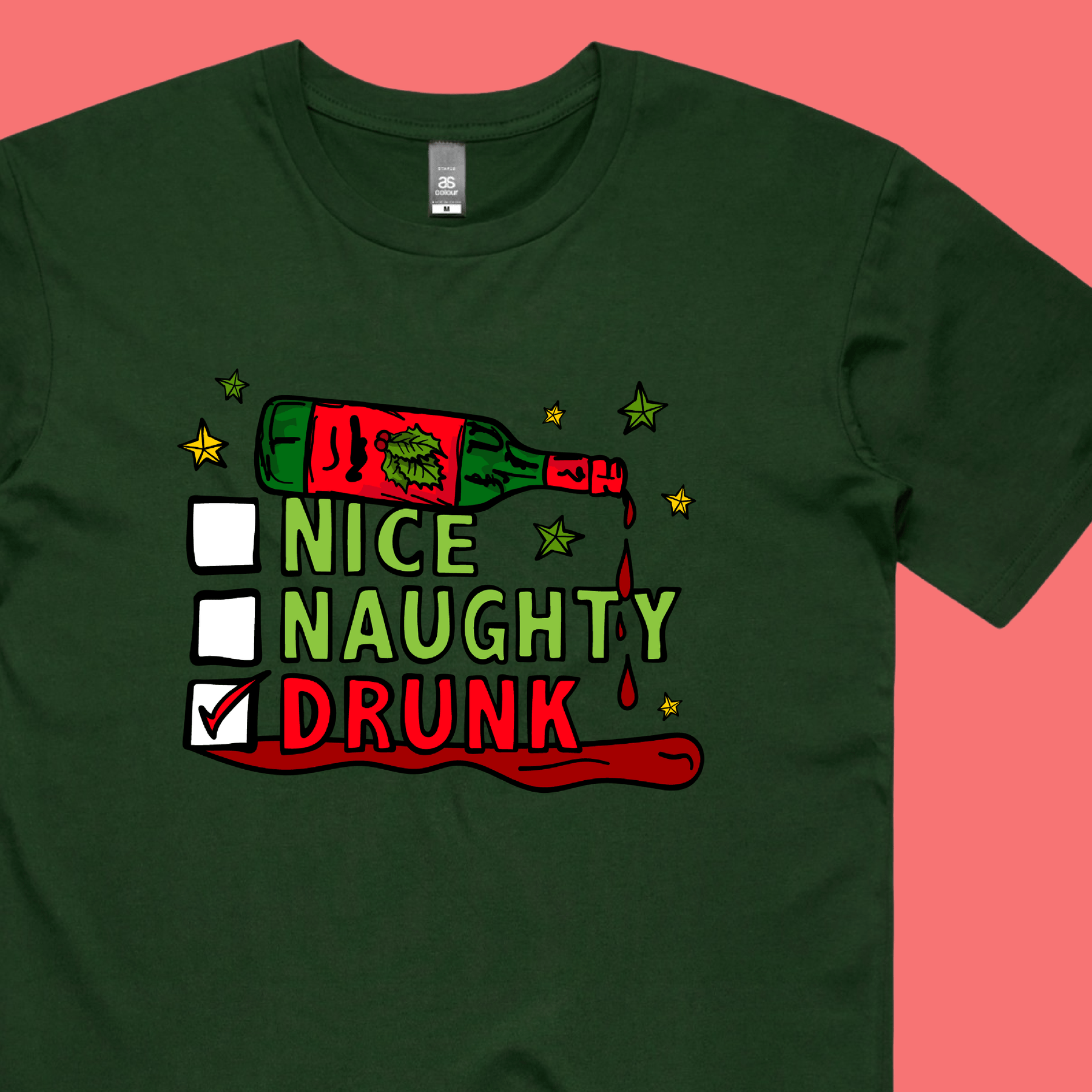 Naughty Nice List โ
โ - Men's T Shirt