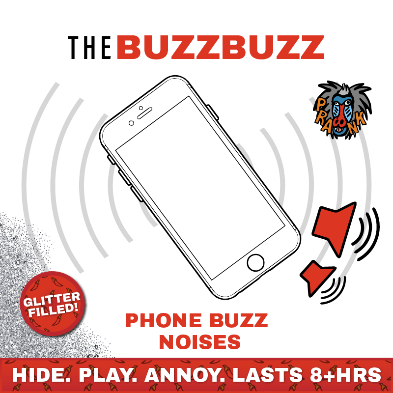 Phone Buzz ๐ฑ๐ - Joker Hiding Noise Prank (Sound + Glitter)