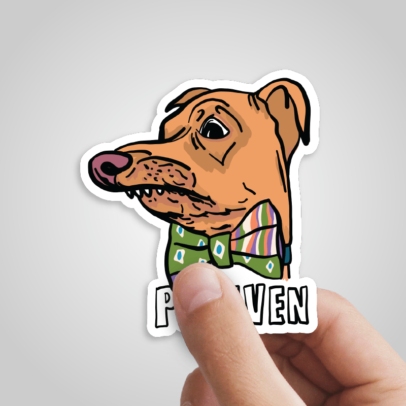 Phteven Good Boy ๐ถ - Sticker