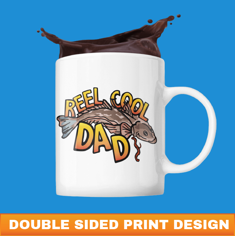 Reel Cool Dad 🎣 - Coffee Mug