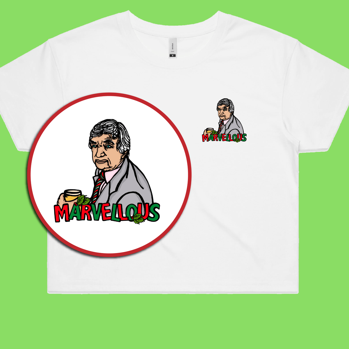 Richie Marvellous 🏏 – Women's Crop Top