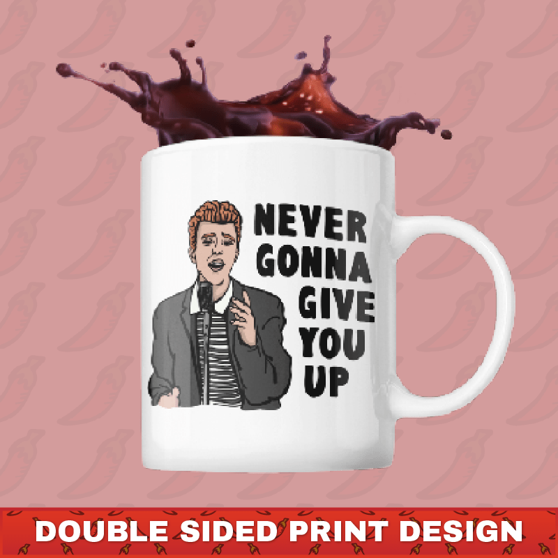 Rick Roll Mug Rick Rolled Trick Rick Astleys never Gonna 