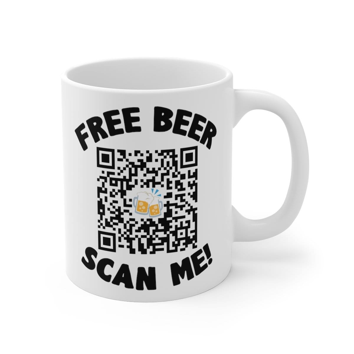 Rick Roll QR Prank 🎵 - Coffee Mug
