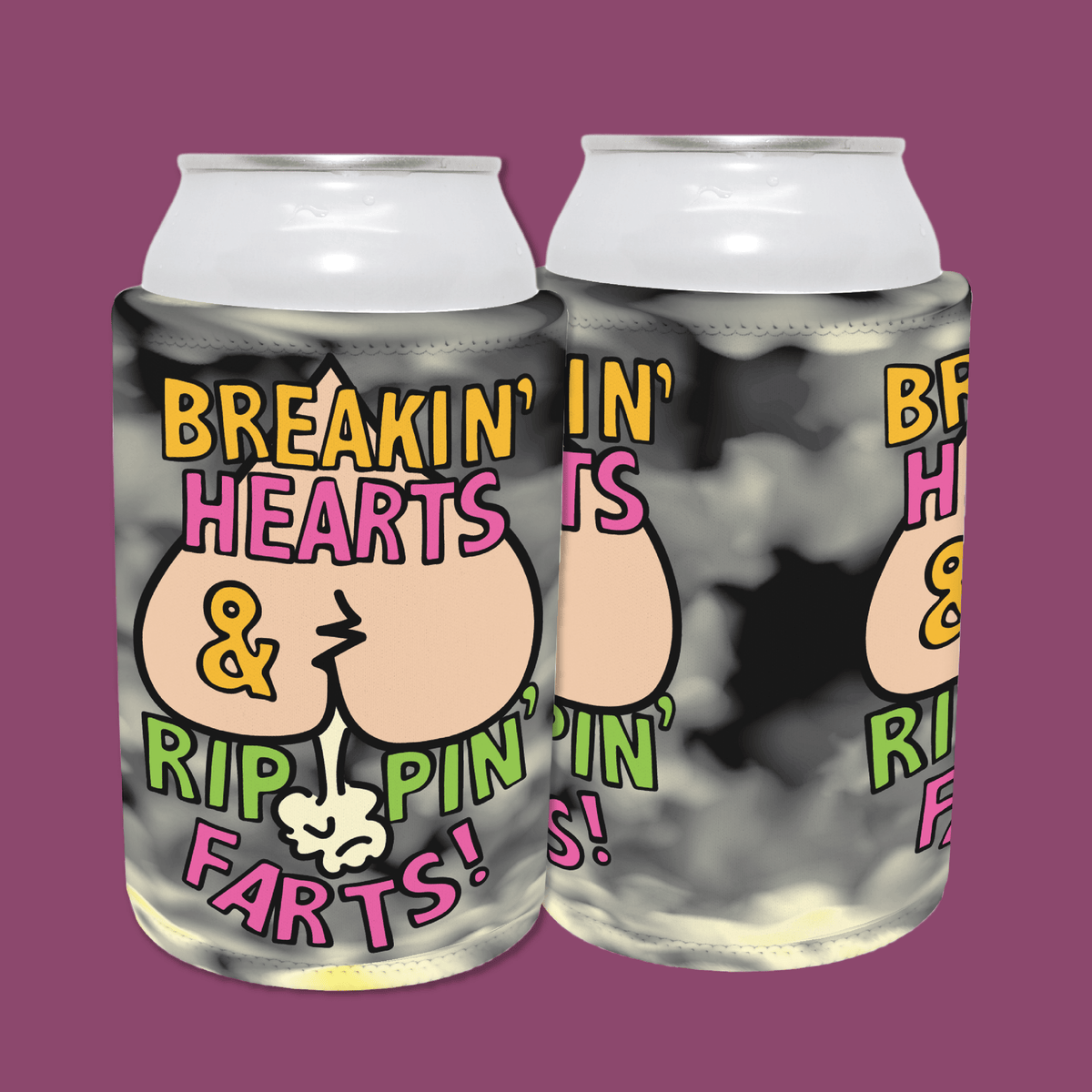 Rippin Farts 💔💨 - Stubby Holder
