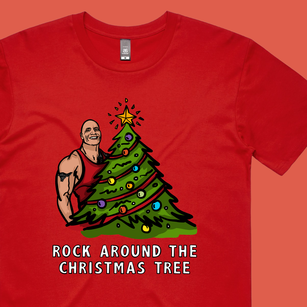 Rock Around The Christmas Tree ๐ - Men's T Shirt