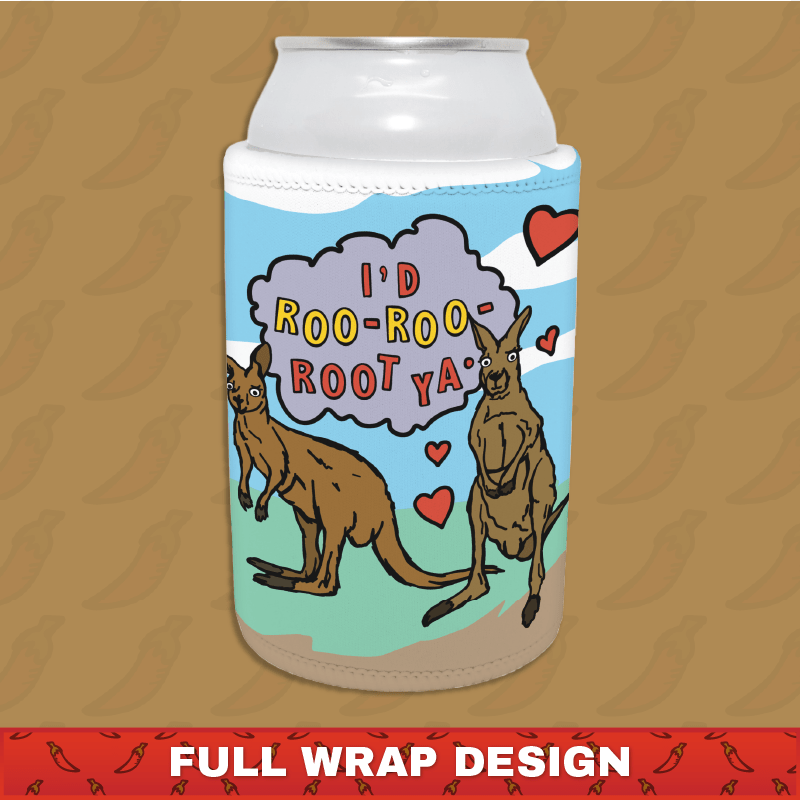Roo Roo Root Ya 🦘 – Stubby Holder