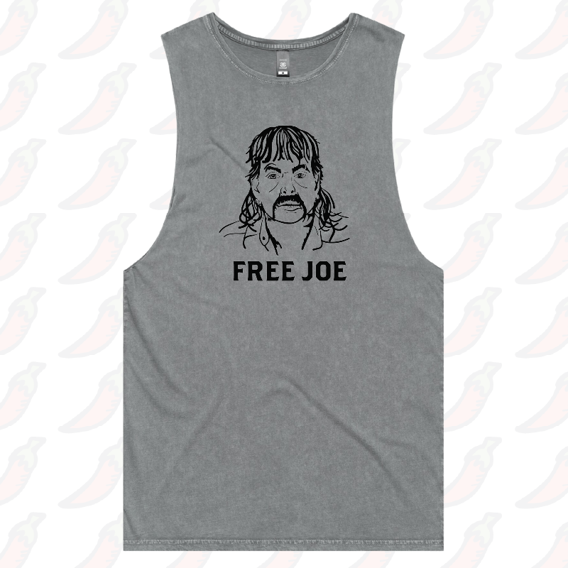 S / Ash / Large Front Design Free Joe ๐ - Tank
