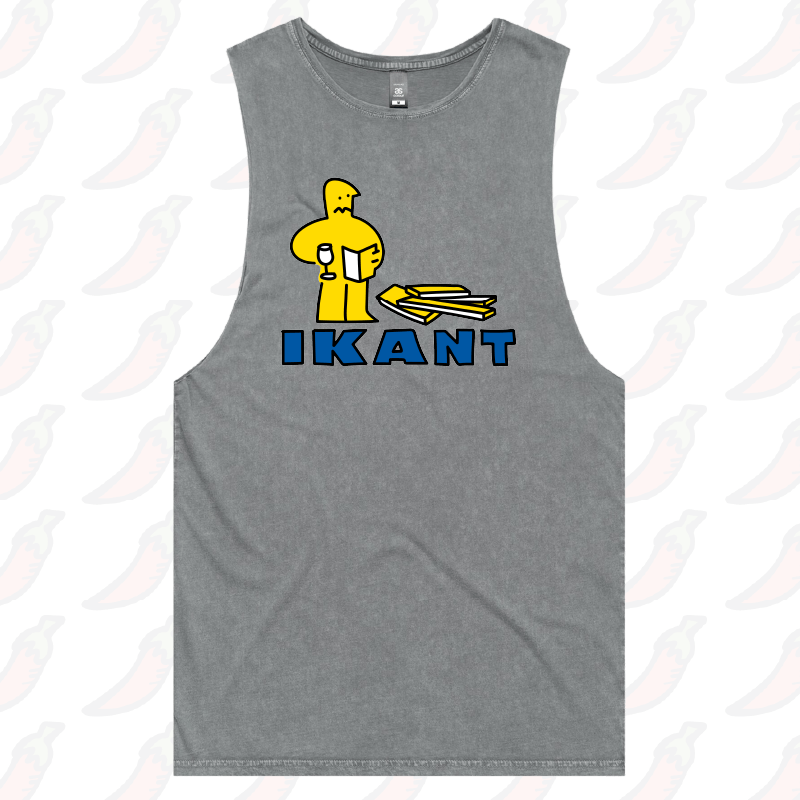 S / Ash / Large Front Design IKant ๐ช โ Tank