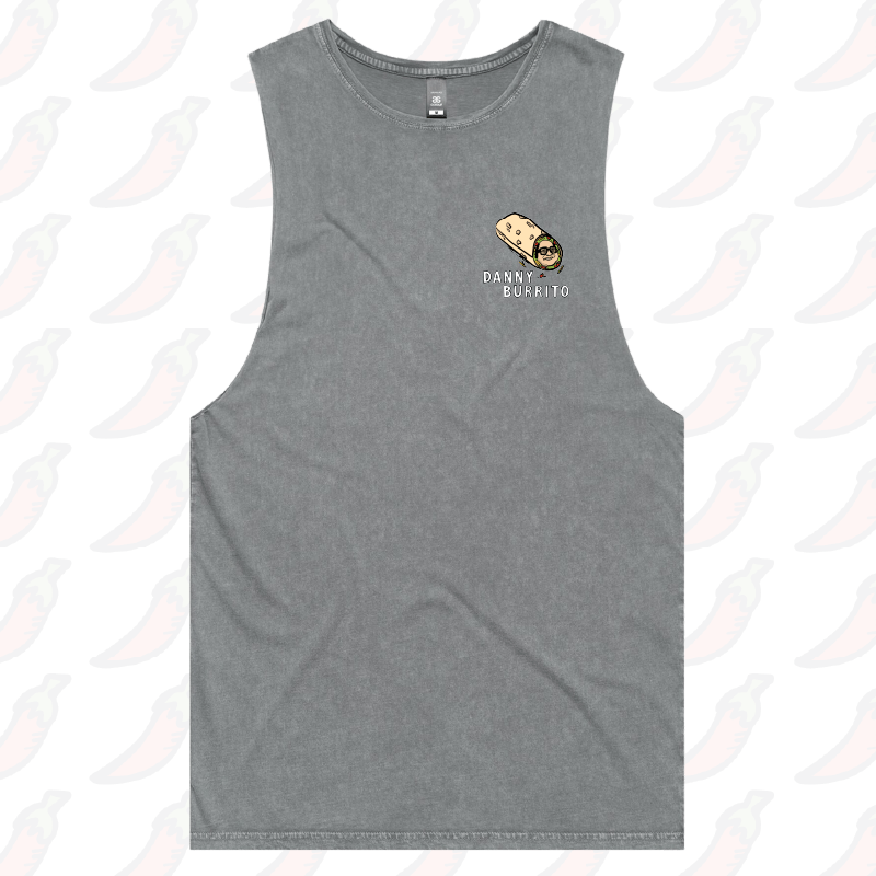 S / Ash / Small Front Design Danny Burrito 🌯 - Tank
