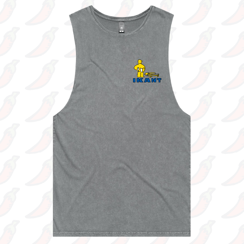 S / Ash / Small Front Design IKant ๐ช โ Tank