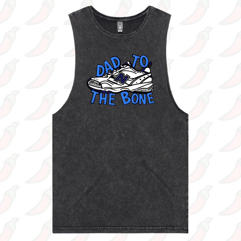 S / Black / Large Front Design Dad To The Bone ๐ โ Tank