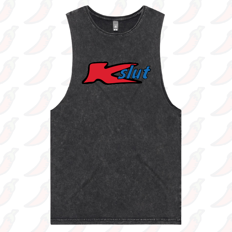 S / Black / Large Front Design Klut 🛍️ - Tank