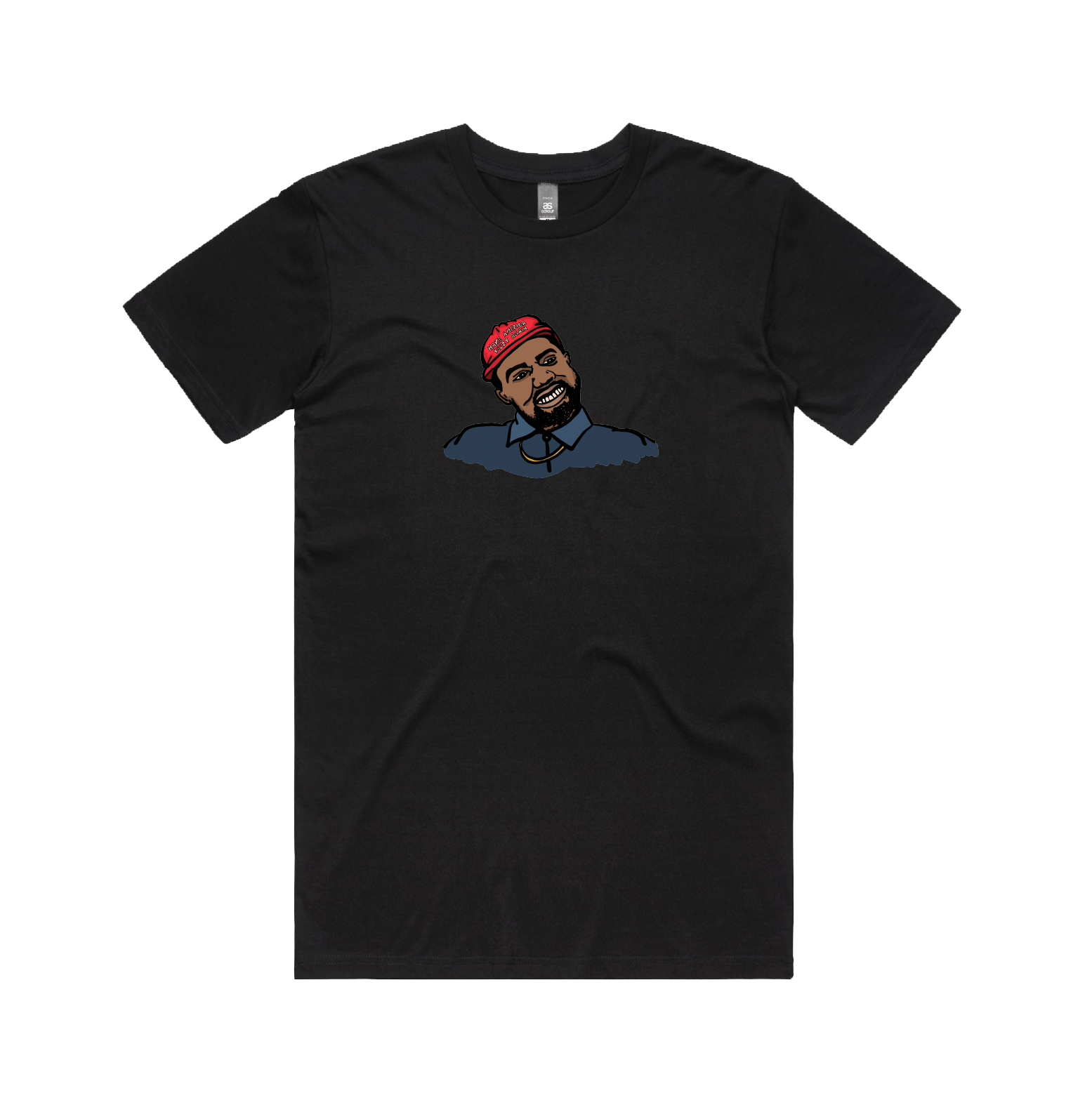 S / Black / Large Front Design Make America Yeezy Again ๐ฆ
- Men's T Shirt